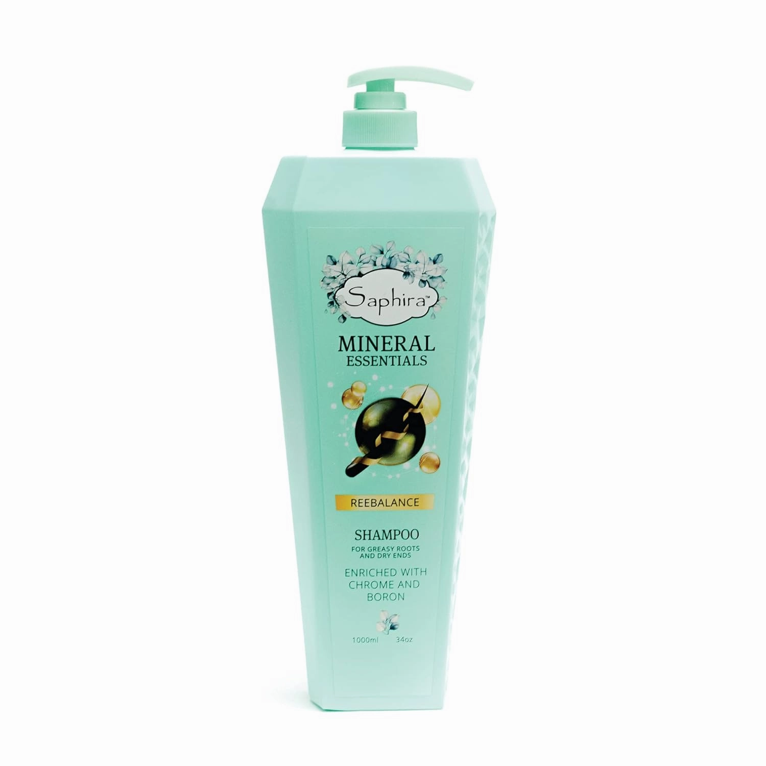 MINERAL ESSENTIALS Rebalance Shampoo for Greasy Roots and Dry Ends, Helps Rebalance and Stabilize Every Hair Strand, 34 Ounce