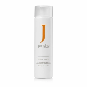 Mineral Shampoo for Dry & Damaged Hair by Jericho - Offers a nourishing blend of Dead Sea minerals, Argan and Jojoba oil to strengthen the hair structure and maintain its color