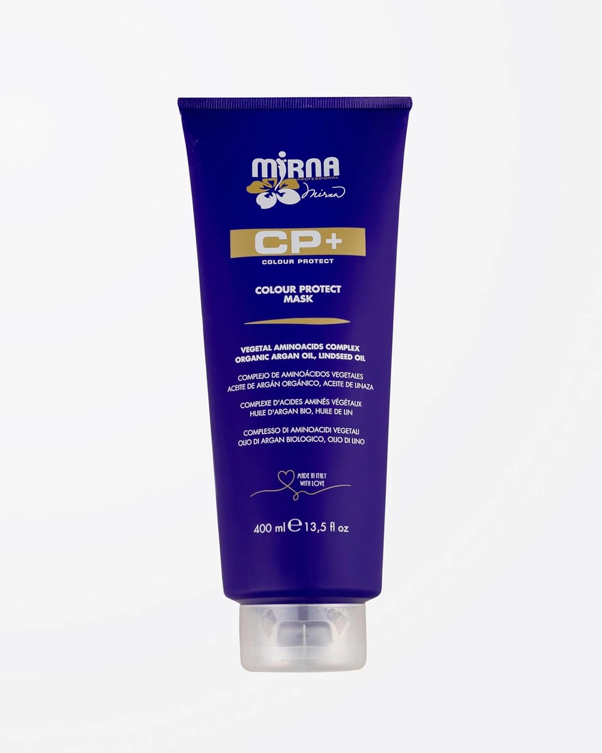 Mirna Professional CP  Color Protect Mask. w/Oragic Argan OIl, Aminoacids, and Linseed oil 400ml - 13.5fl oz