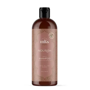 MKS eco Nourish Shampoo - Cleanses, Strengthens & Repairs - Ideal for Fine Hair, Safe for Color Treated Hair - Moroccan Argan Oil, Hemp Seed Oil - Vegan, Cruelty Free