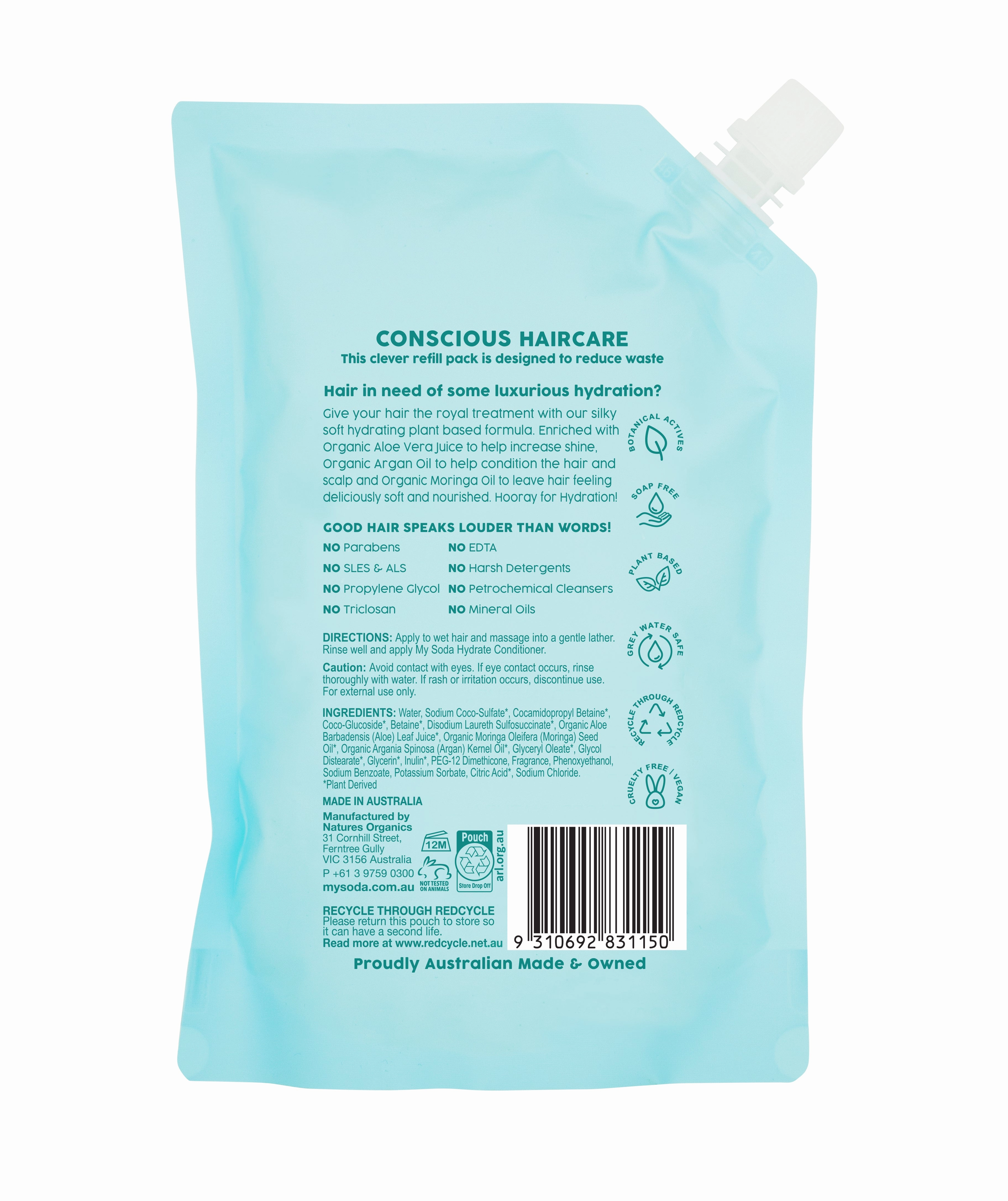 My Soda Hydrate Shampoo Refill 500ml
