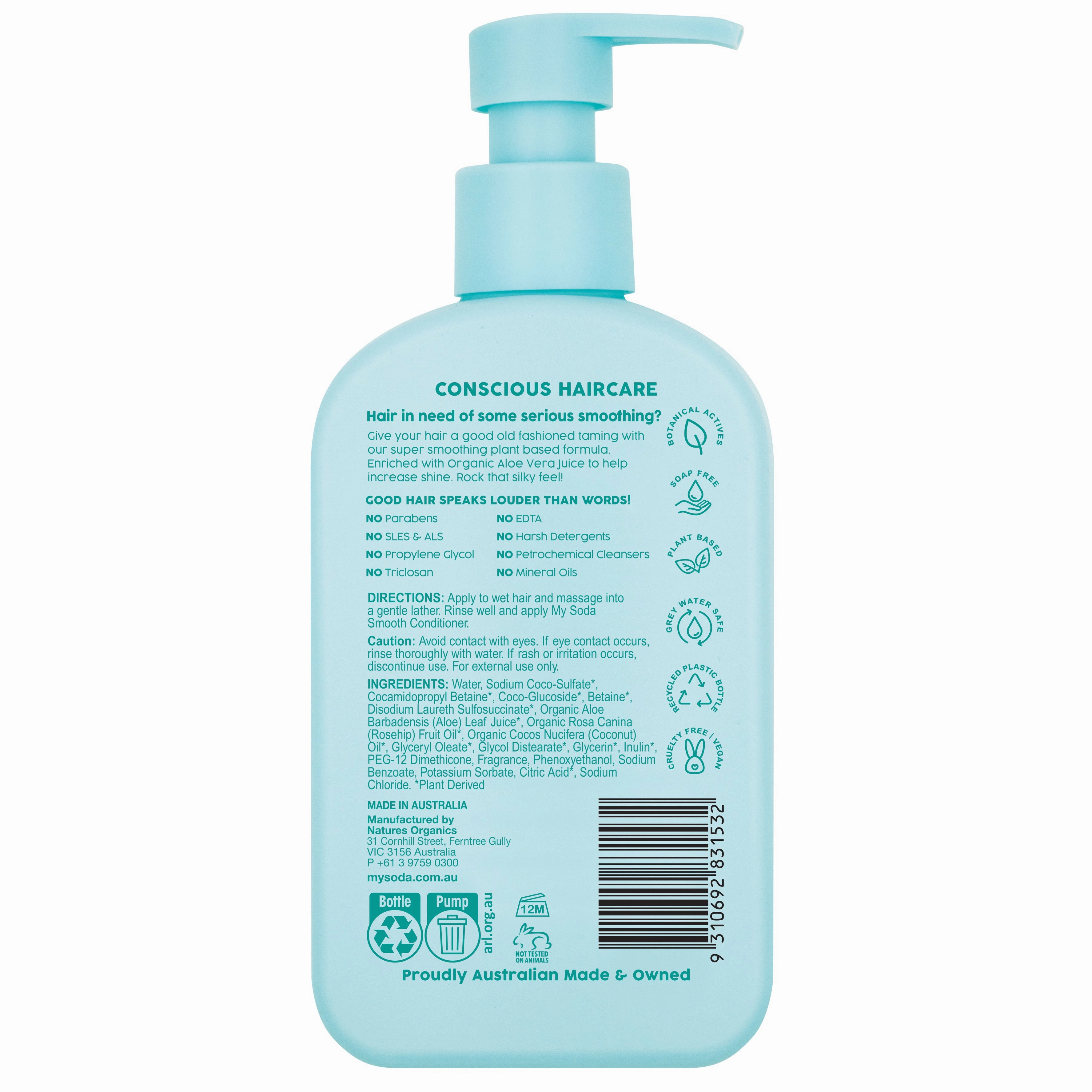 My Soda Smooth Shampoo 350ml