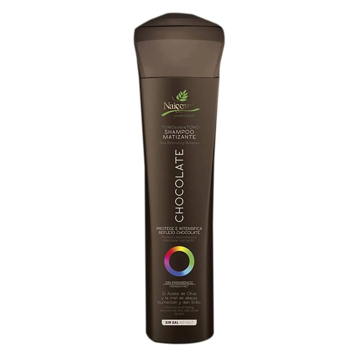 naissant Cooper Chocolate Hair Toning Shampoo | Color Depositing | Refresh & Neutralize Brassy Tones | Paraben, Ammonia & Sulfate Free | Pro-Vitamin B5, Olive Oil & Honey (Chocolate) 10.1 Fl Oz