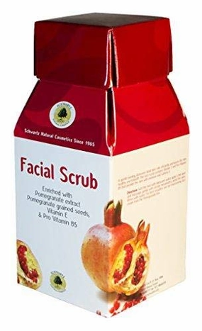 Natural Cosmetic 250ml Enriched With Pomegranate Extract (Face Scrub)