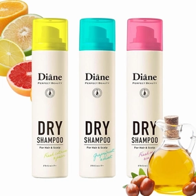 Natural Dry Shampoo for Oily Hair & Itchy Scalp Women & Men, Organic Dry Shampoo Spray with Jojoba Oil from Japan, Moisturzing Haircare in Travel Size, 3.35 Ounce, 3EA