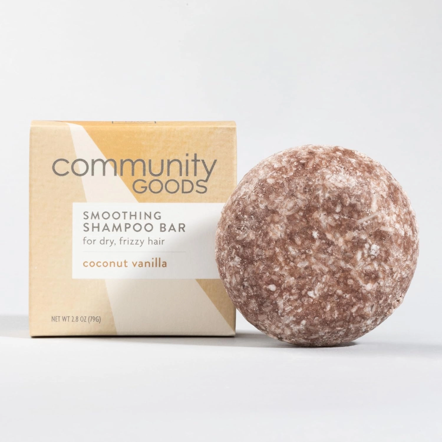Natural Shampoo Bar Coconut Vanilla Shampoo Bar for Dry Hair | pH Balanced, Color Safe | SLS-Free, Plastic-Free, Cruelty-Free, Vegan | Coconut Oil, Shea Butter, Cocoa Butter