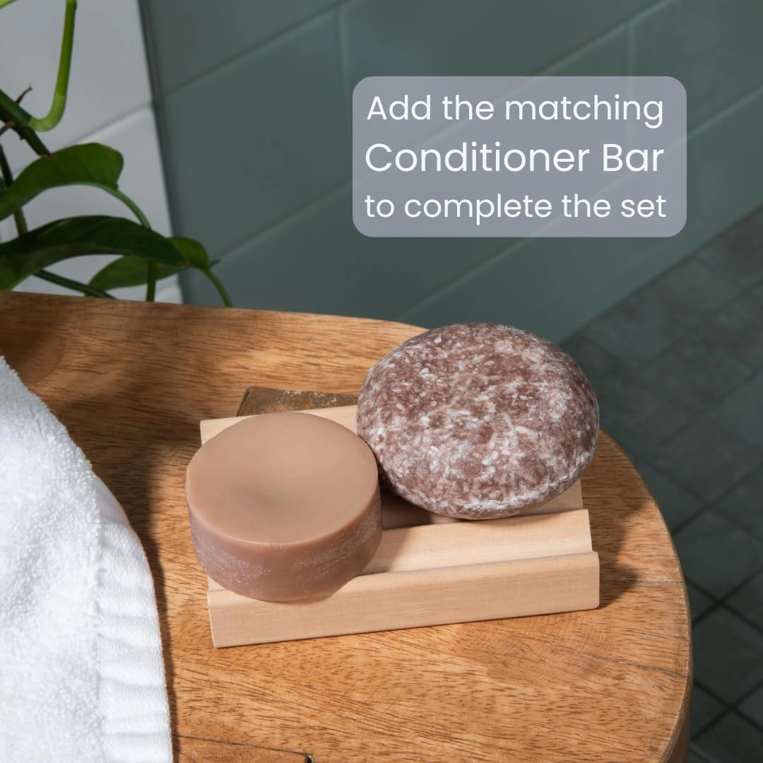 Natural Shampoo Bar Coconut Vanilla Shampoo Bar for Dry Hair | pH Balanced, Color Safe | SLS-Free, Plastic-Free, Cruelty-Free, Vegan | Coconut Oil, Shea Butter, Cocoa Butter