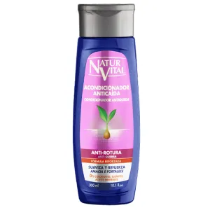 NaturVital Unisex Natural Hair SOS Anti-Breakage Hydrolysed Wheat Proteins Conditioner, Revitalizing & Fortifying Formula, Cruelty-Free & Paraben-Free