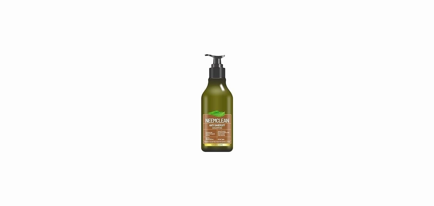 Neem.clean Anti Dandruff Shampoo-300ML (10.1 fl Oz)