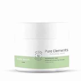 NEN Hair Mask 100 Ml Nourishing, Moisturizing Hair Treatment Sulfate, Silicone & Paraben Free 96% Natural Origin Ingredients
