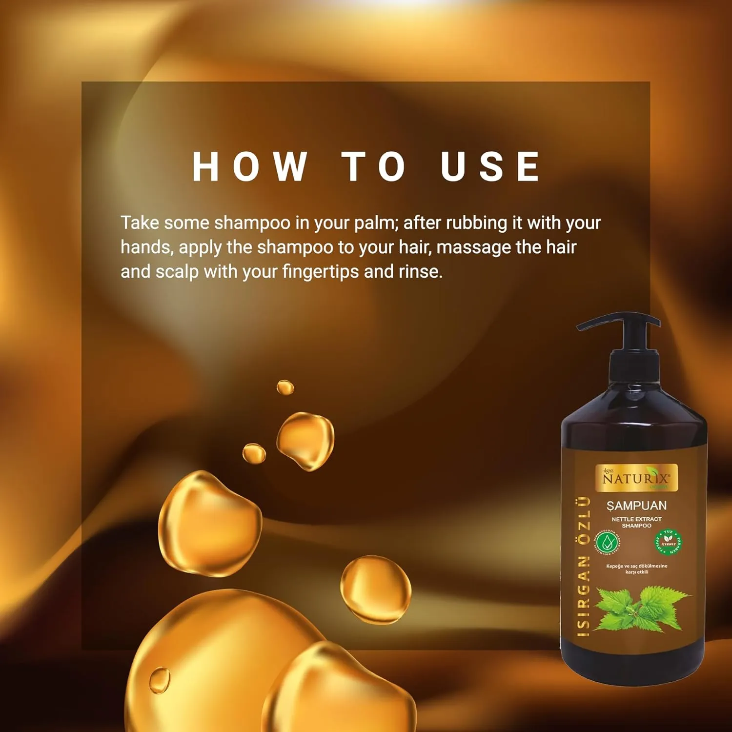 Nettle Extract Hair Shampoo | Organic Hair Care Shampoo | Prevents Hair Loss Promotes Growth and Nourishment Soap