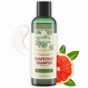 New ABERA Hair Growth Shampoo With Grapefruit Essence, for Hair Loss & Thinning Hair, Citrus Paradisi Peel Extract, Rich in Vitamin C & Flavonoids, Repairs & Strengthens hair, Citrus Scent, Fl Oz 6.09