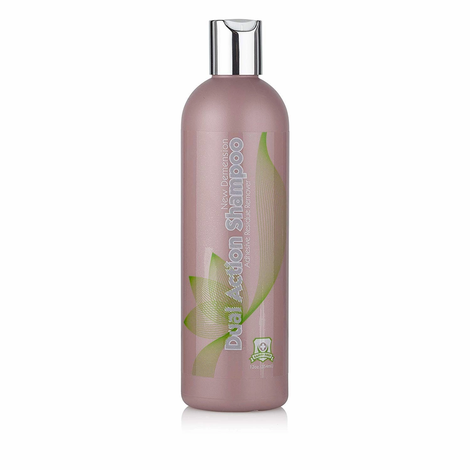 New Demensions Dual Action Shampoo, Cleansing and Revitalizing Treatment To Remove Bonding Adhesive Residue, Detoxifier and Anti-Bacterial Shampoo for Hairpiece Systems and All Hair Types - 12oz