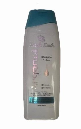 Nicole Etoile Argan Oil Shampoo, Paraben Free, Sodium Free, 16 fl oz