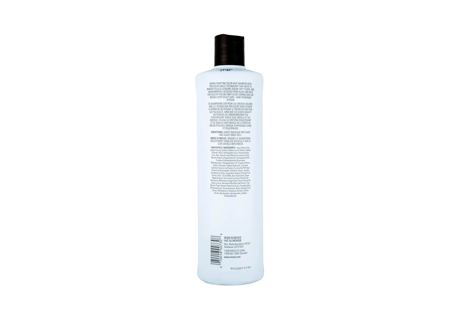 Nioxin System 3 Scalp   Hair Thickening Shampoo for Colored, Dry, & Damaged Hair with Light Thinning |Maintain Vibrant Color |Cleanse, Strengthen & Nourish with Niacinamide & Biotin |Cleanse Build-Up