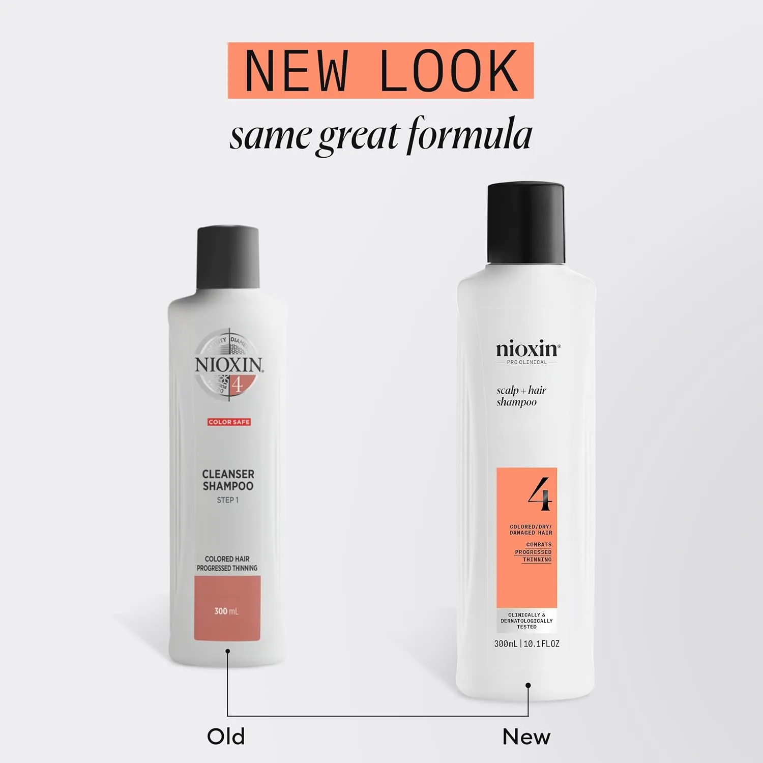 Nioxin System 4 Scalp   Hair Thickening Shampoo For Colored, Dry, & Damaged Hair with Progressed Thinning Maintain Vibrant Color Nourish & Boost Hair Density with Niacinamide & Biotin