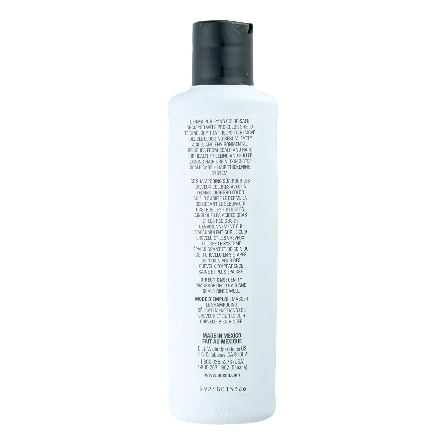 Nioxin System 4 Scalp   Hair Thickening Shampoo For Colored, Dry, & Damaged Hair with Progressed Thinning Maintain Vibrant Color Nourish & Boost Hair Density with Niacinamide & Biotin