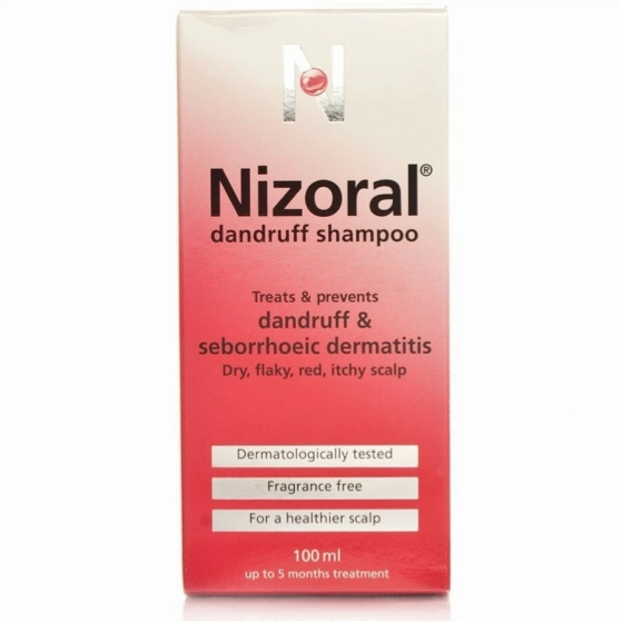 Nizoral Dandruff Shampoo (100ml Bottle)