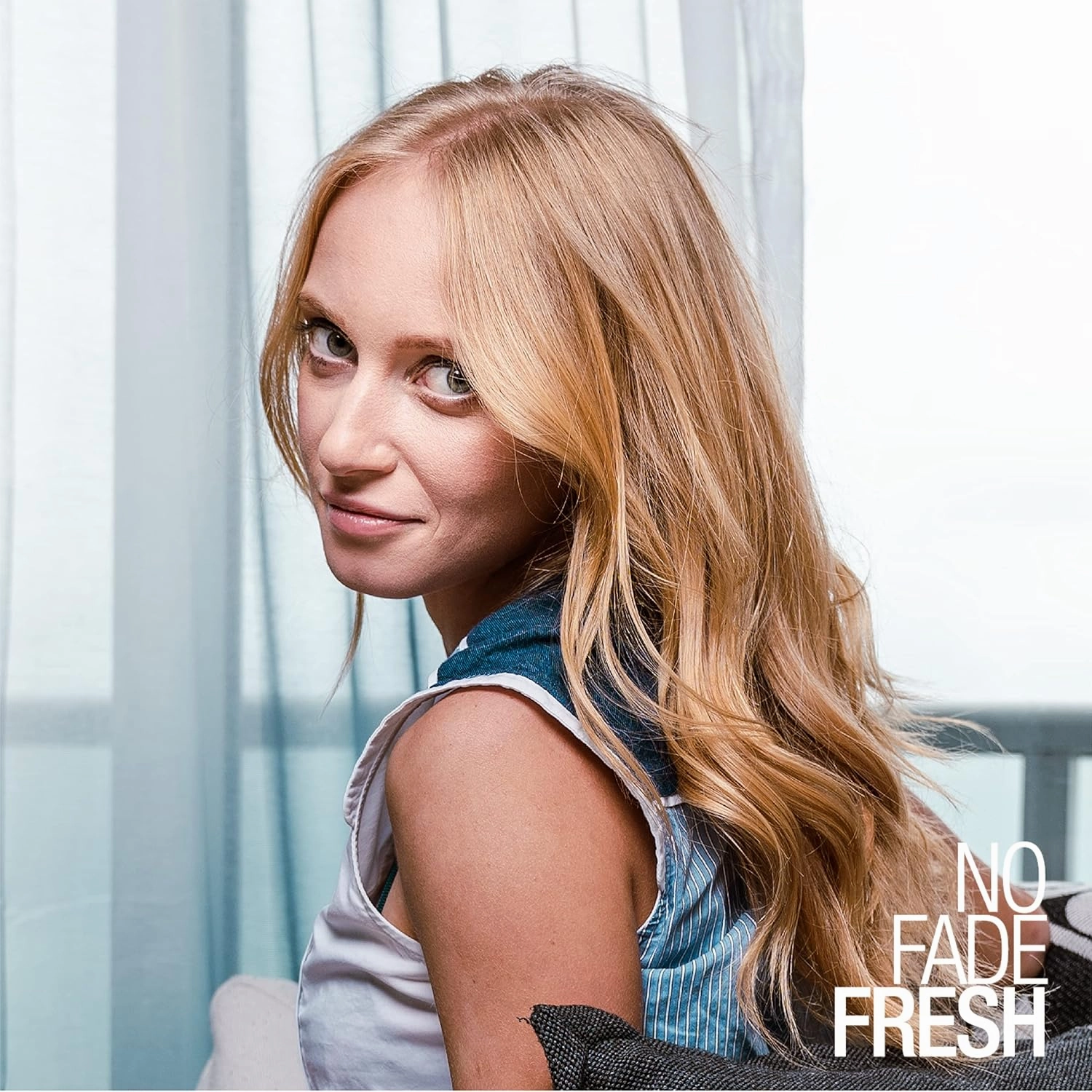 No Fade Fresh Natural Blonde Hair Color Depositing Depositing Shampoo   Conditioner Duo - Enhance Color, Prevent Fading & Refresh Warm Blonde Color, Hair Color Toner