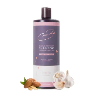 Nora Ross Garlic Shampoo with Chamomile Scent – Hair Growth Shampoo for Men and Women – Volumizing and Thickening Formula with Argan Oil and Amino Acids for Normal to Dry Hair – 32oz