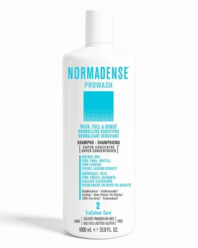 NORMADENSE 2 Vegan Biotin Shampoo Thickening Densifying with Argan Oil and Biotin for Dry, Fine, Thin Looking Hair, Visibly Lacking Density