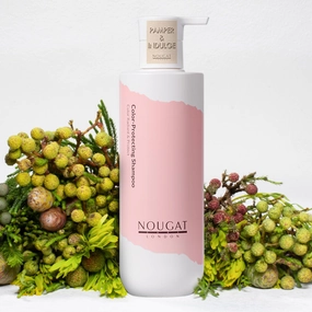 NOUGAT Color-Protecting Shampoo, Clean, Repair & Color-Lock 3-in1, SLS/Paraben Free, Deep Moisturizing, UV Protection, Scalp Health,Color Protection for All Hair Type，For Color-Treated Hair