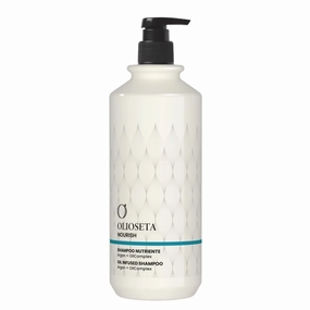 Nourish Oil Infused Shampoo, Certified Organic Argan Oil Ultra Nourishing, Hydrating, Anti-Frizz by Barex Italiana (33.8 fl.oz. (1000ml))