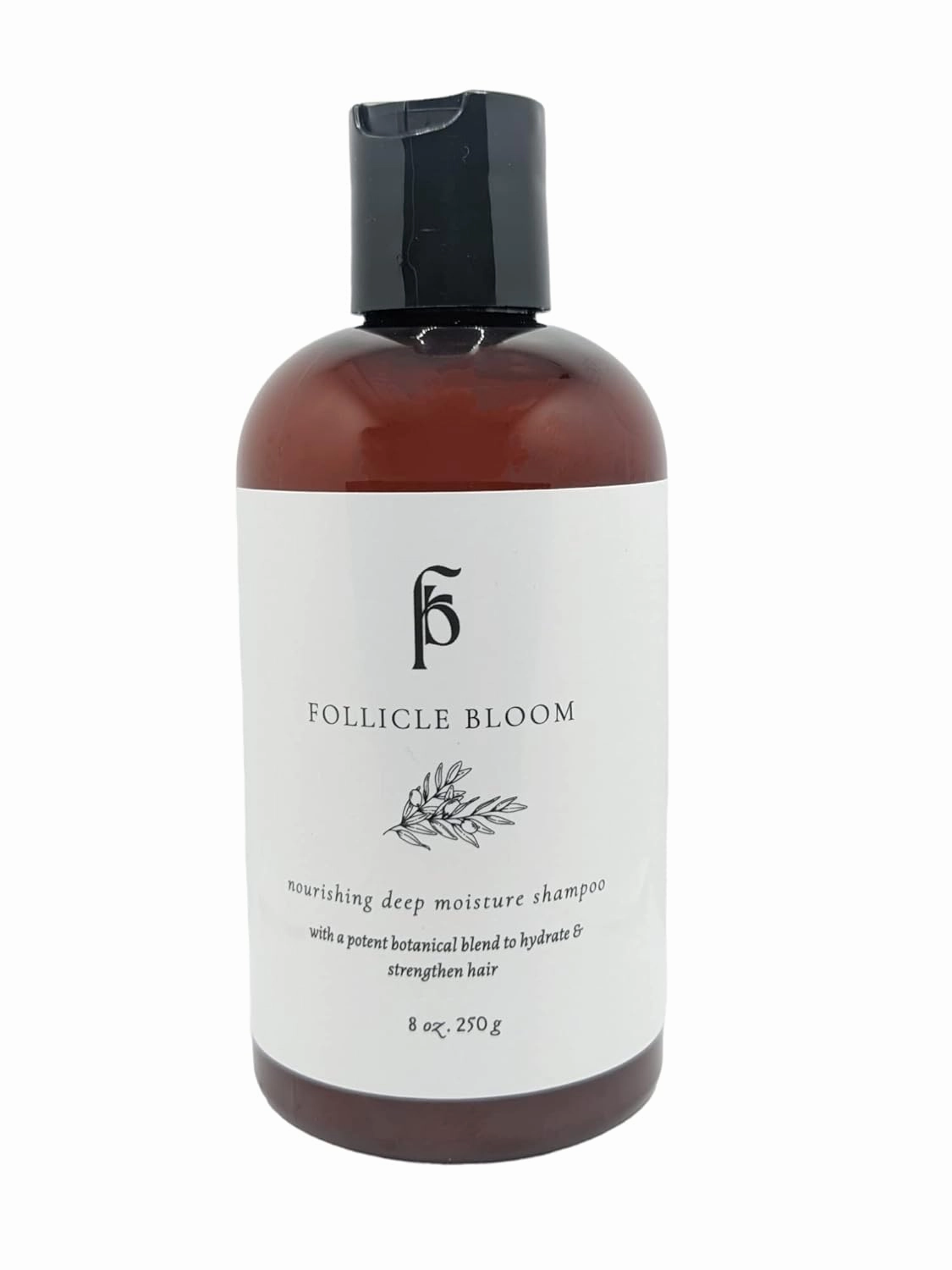 Nourishing Deep Moisture Shampoo - Strengthens, Hydrates, Densifies, and Repairs - Nutrient Rich - Gently cleanses without stripping the hair - 8 fl oz (Pack of 1)