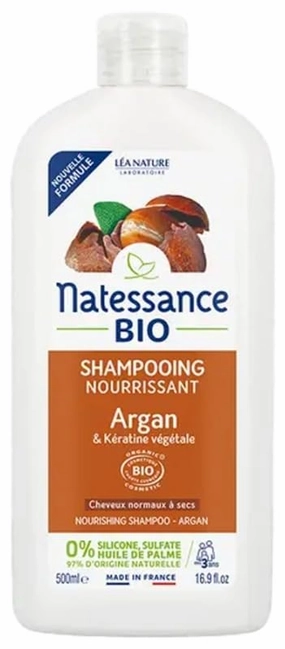 Nourishing Shampoo Organic Argan and Organic Vegetable Keratin 500ml
