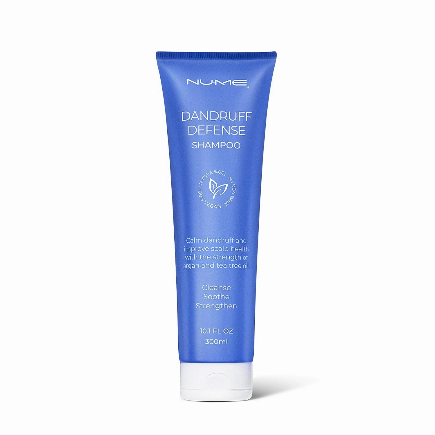NuMe Dandruff Defence Shampoo, Anti-Dandruff Treatment for Dry, Itchy Scalp, Scalp Treatment, Scalp Care for Maximum Strength, Paraben-Free, Fresh Scent, Safe for Color-Treated Hair - 300 ml