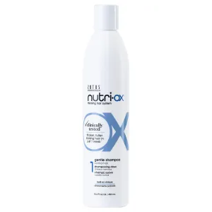 NUTRI-OX Gentle Shampoo Normal for Thinning Hair | Thicker, Fuller-Looking Hair | Clinically & Dermatologically Tested | Peppermint | Color-Safe