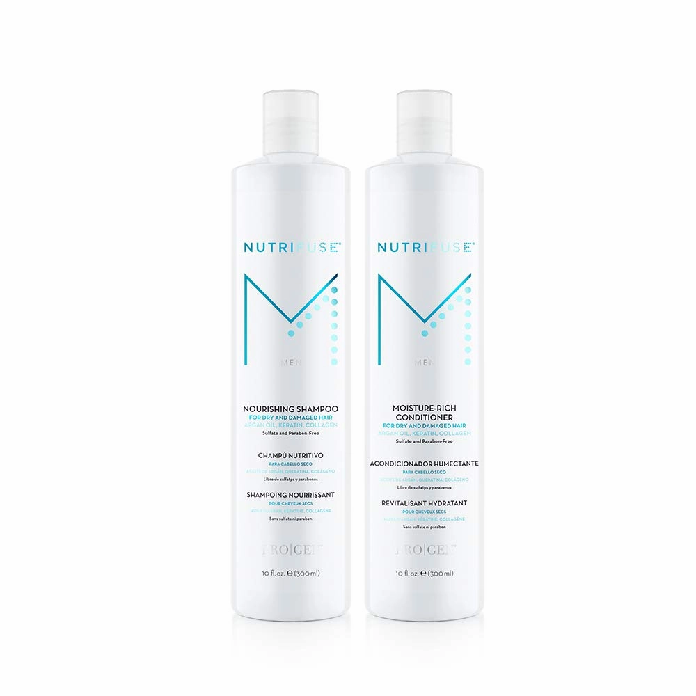 Nutrifuse M Nourishing Shampoo - 10oz Bundled with Nutrifuse M Moisture-Rich Conditioner 10oz