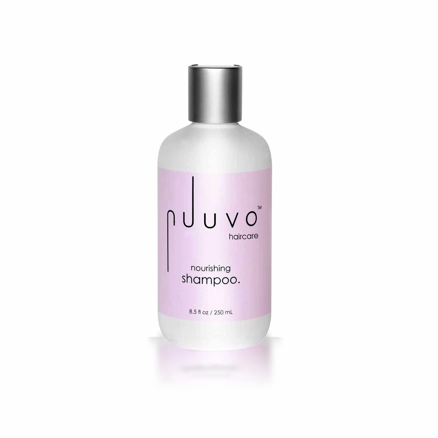 Nuuvo Haircare Nourishing Hair Shampoo - 8.5oz, Salon Professional Daily Wash Shampoo, Sulfate Free Moisturizing Formula, Infused with Coconut & Argan Oil   Keratin, Paraben Free, No Animal Testing