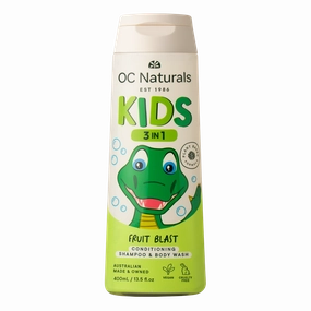 OC Kids 3in1 Fruit Blast Conditioning Shampoo & Body Wash 400ml