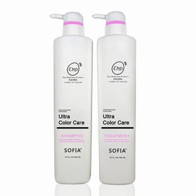 ODE SOFIA Color Care Shampoo and Conditioner,for women, men and teens, used for chemically treated of coloured hair and all hair types, 23Fl OZ, 680ml (Set of Shampoo and Conditioner)