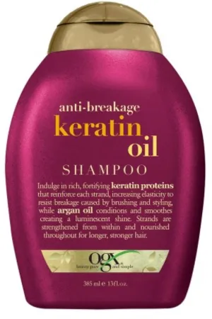 Ogx Shampoo Antibreak Ker Size 13z Organix Anti-Breakage Keratin Oil Shampoo 13z