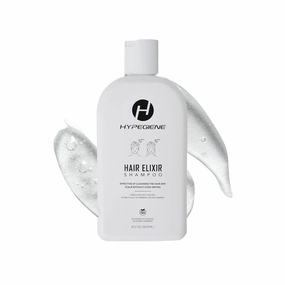 Organic Anti-Dandruff Shampoo - Nourishes, Repairs & Helps Strengthen All Hair Types - Paraben Free, Sulfate Free Hair Elixir - Hydrating Shampoo with Turmeric & Red Seaweed Extract (10.1oz)