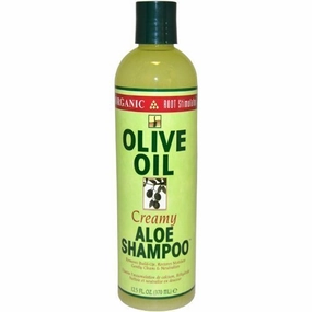 Organic Olive Oil Creamy Aloe Shampoo, 12.5 Ounce (Pack of 2)