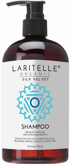 Organic Strengthening Hair Loss Prevention Shampoo Silk Velvet | Chamomile, Geranium, Biotin, Plant-based Keratin   Follicle Stimulating Rosemary, Ravintsara & Myrtle