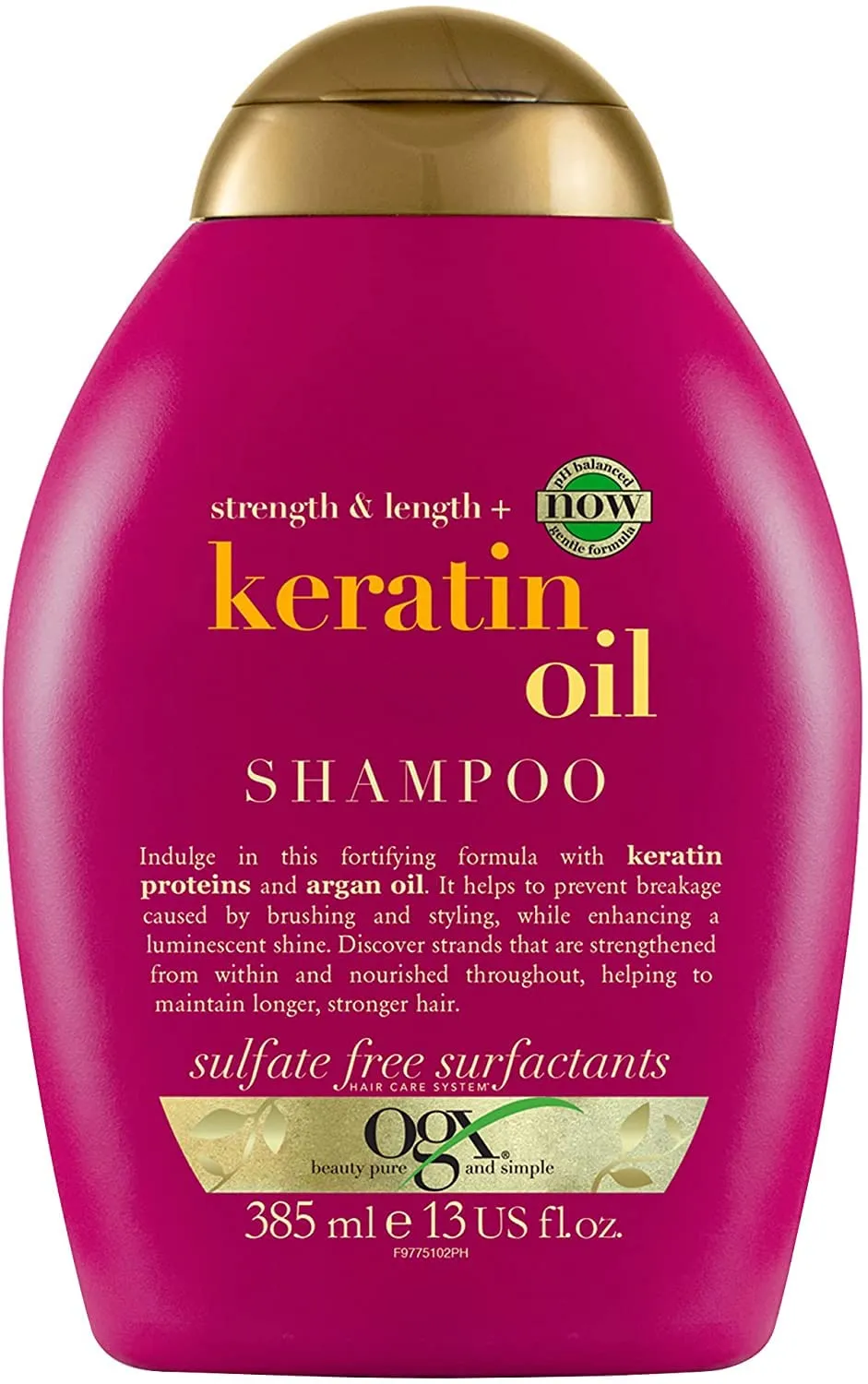 Organix Anti-Breakage Keratin Oil Shampoo,13 Ounce (2 Pack)