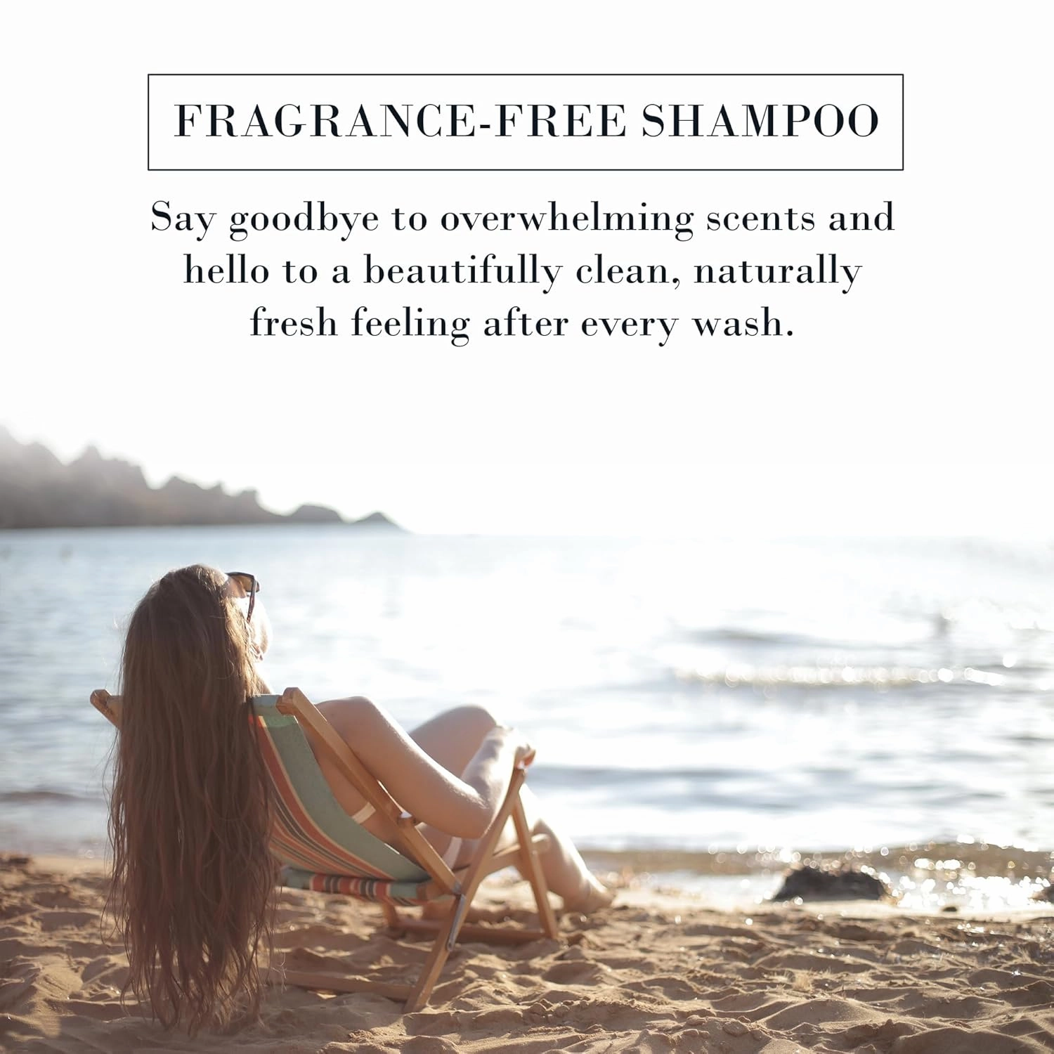 Original Sprout Coastal Collection Shampoo for All Hair Types, Fragrance-Free Shampoo, Vegan, 8 oz. Bottle