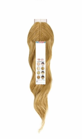 Outre Batik Colorbomb Lace Part Closure Long Length Wavy Style Synthetic Hair Pieces - 2X5 CLOSURE-LOOSE WAVE (Caramel-Blonde)