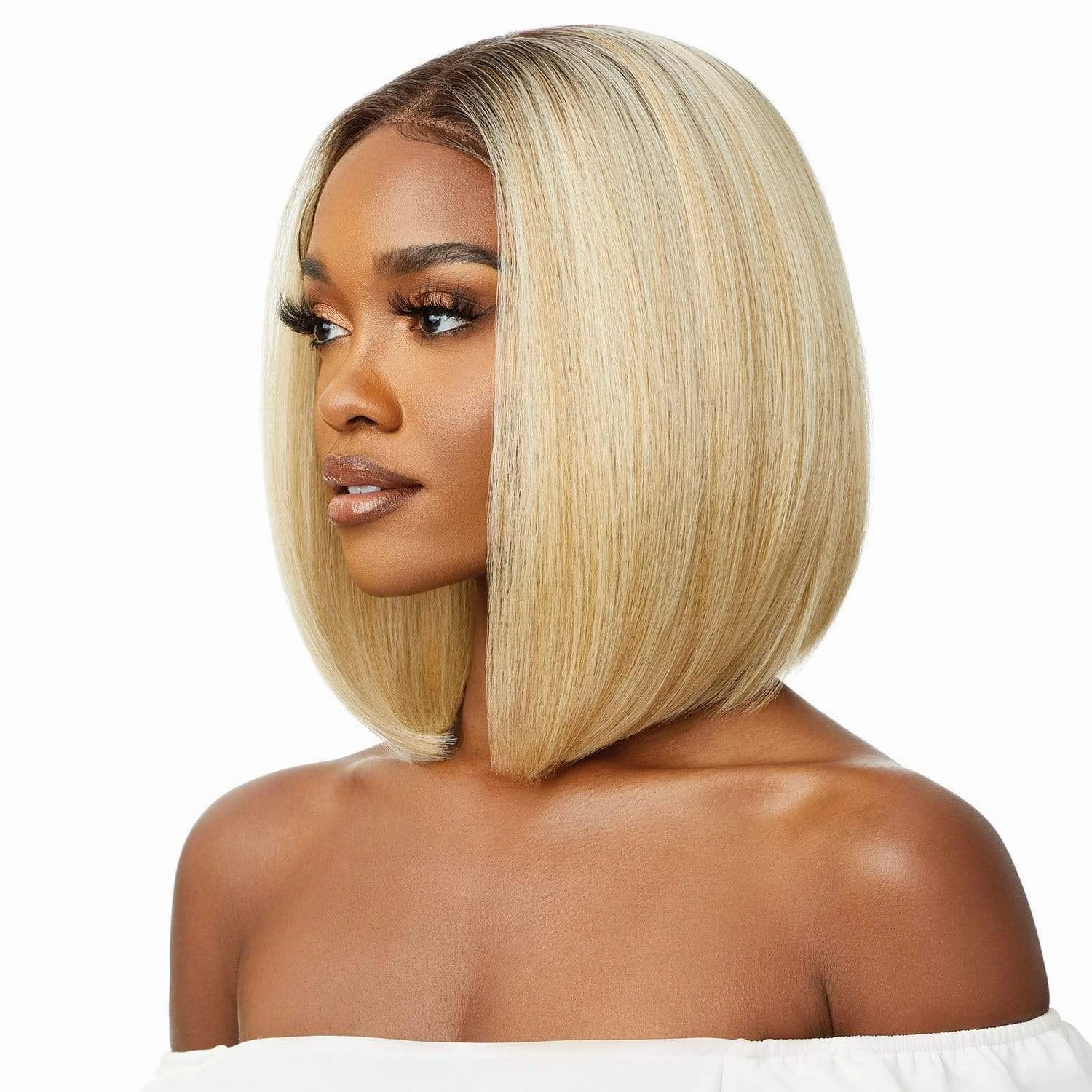 Outre Lace Front Wig Perfect Hair Line 13X4 JENISSE (DR4/GDNAM)