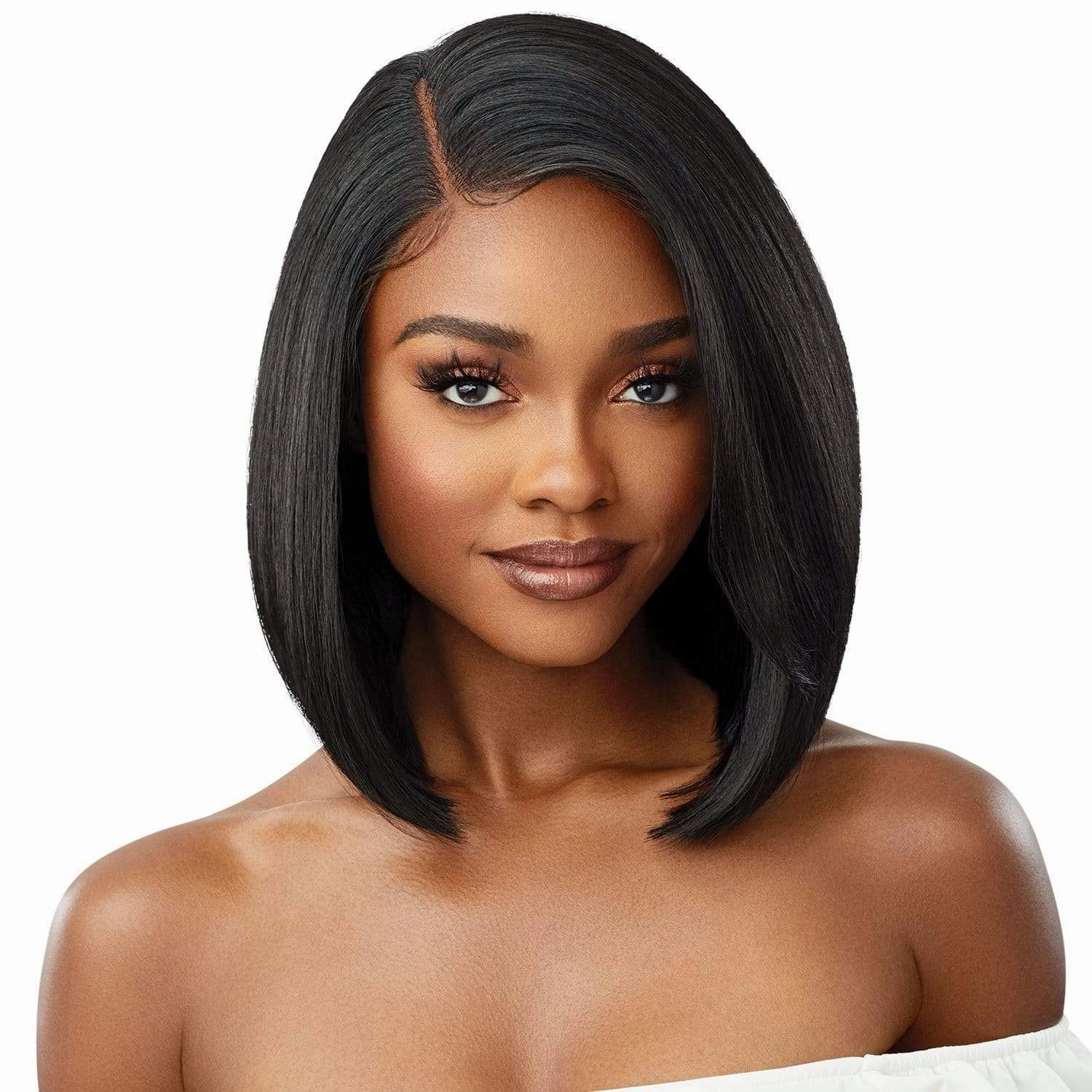Outre Lace Front Wig Perfect Hair Line 13X4 JENISSE (DR4/GDNAM)