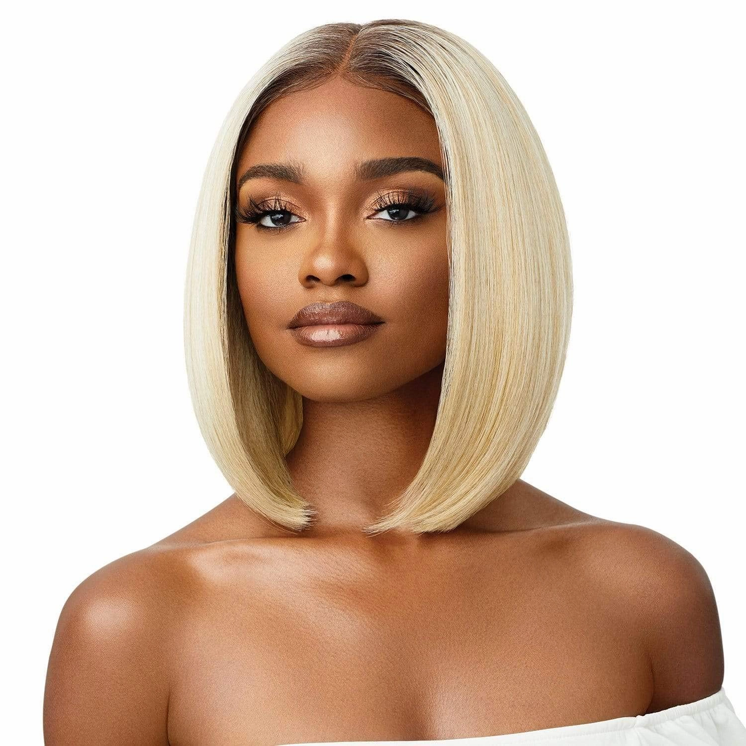 Outre Lace Front Wig Perfect Hair Line 13X4 JENISSE (DR4/GDNAM)