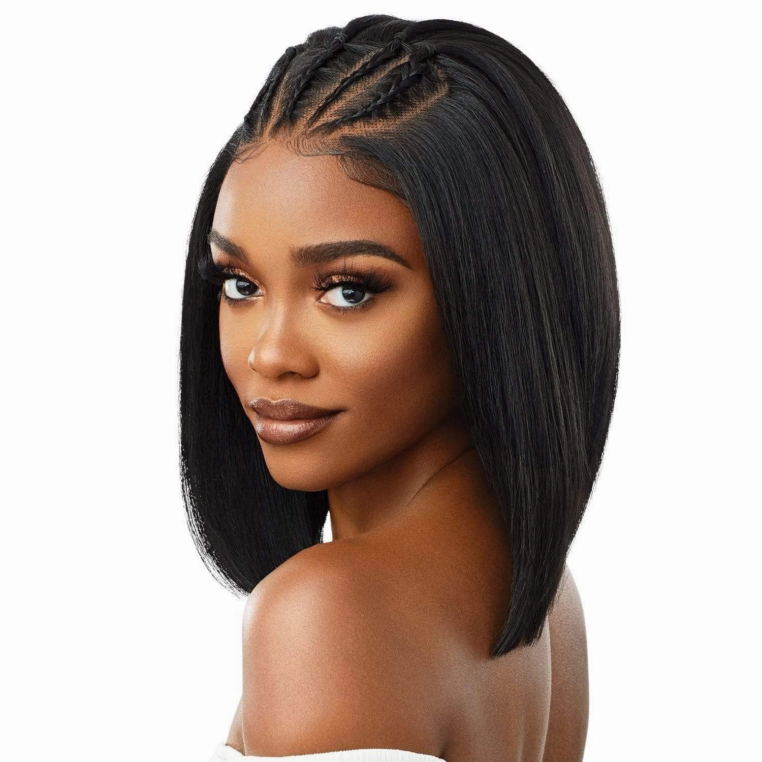 Outre Lace Front Wig Perfect Hair Line 13X4 JENISSE (DR4/GDNAM)