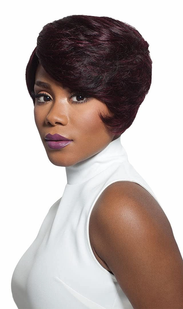 Outre Velvet Brazilian Remi Human Hair Roll-up 36 pcs (2"4"6"   Free Closure) (1B)