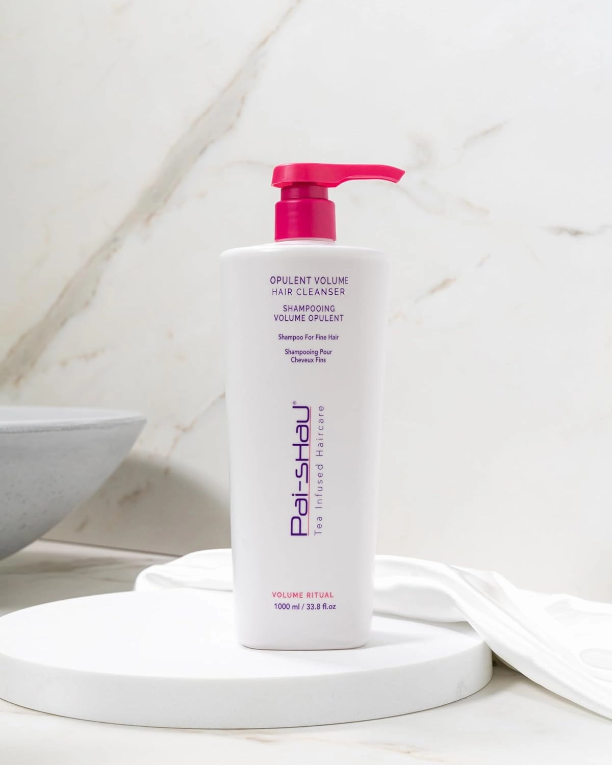 Pai-Shau Opulent Volume Hair Cleanser - Volumizing Shampoo for Fine Hair- Provides Improved Volume and Lasting Fullness - Shampoo for Women - 33.8 Fl Oz