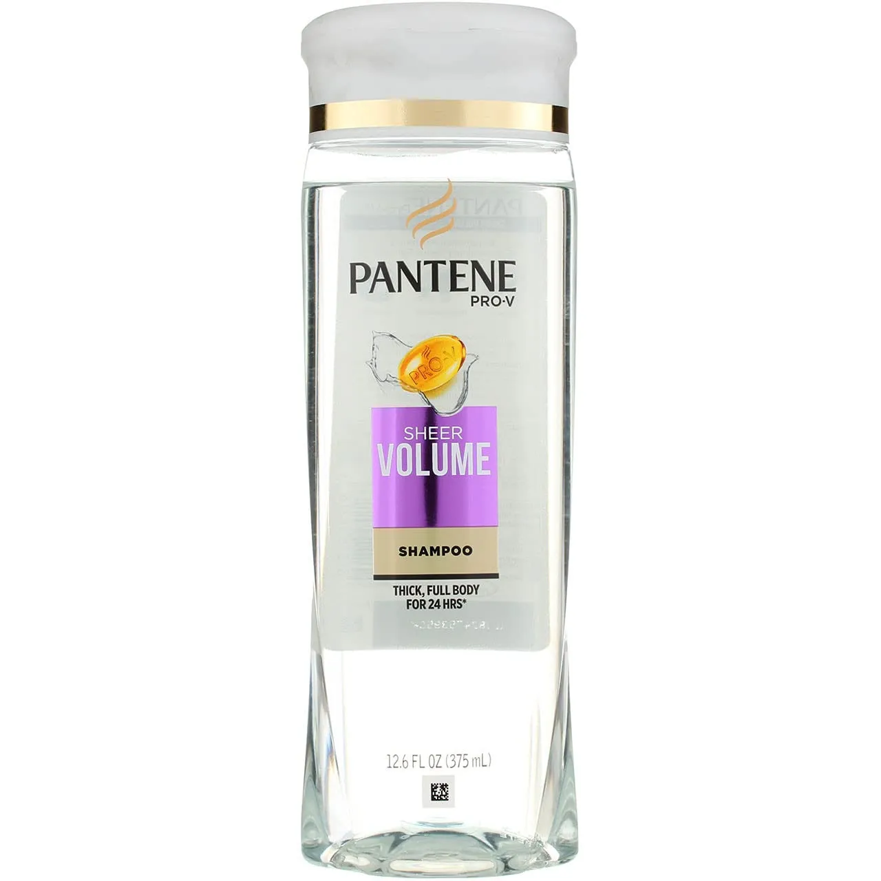 Pantene Pro-V Sheer Volume Thick, Full Body Shampoo 12.6 oz (Pack of 2)