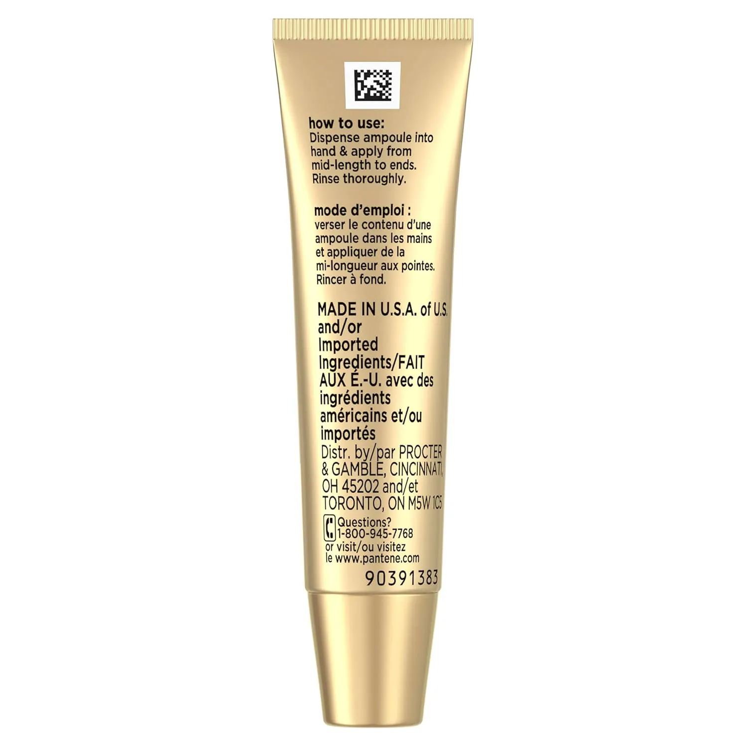 Pantene Shampoo, Daily Moisture Renewal - Pro-V Nutrients for Dry, Color-Treated, Straight to Curly Hair, 72-Hour Hydration & Softness, 27.7 Oz Each, 2-Pack   Miracle Rescue Shot (0.5 Oz)